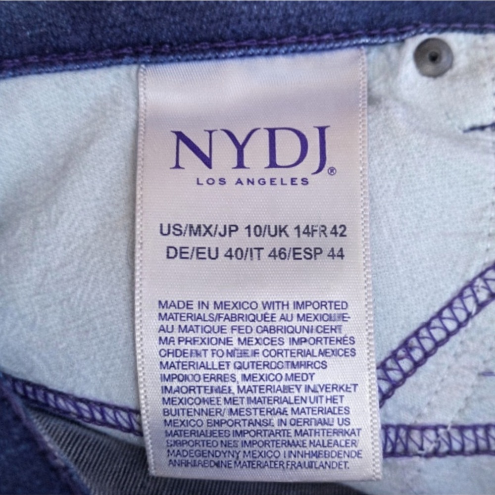 NYDJ Barbara Bootcut Jeans in cooper sz 10/30” inseam - Picture 7 of 9